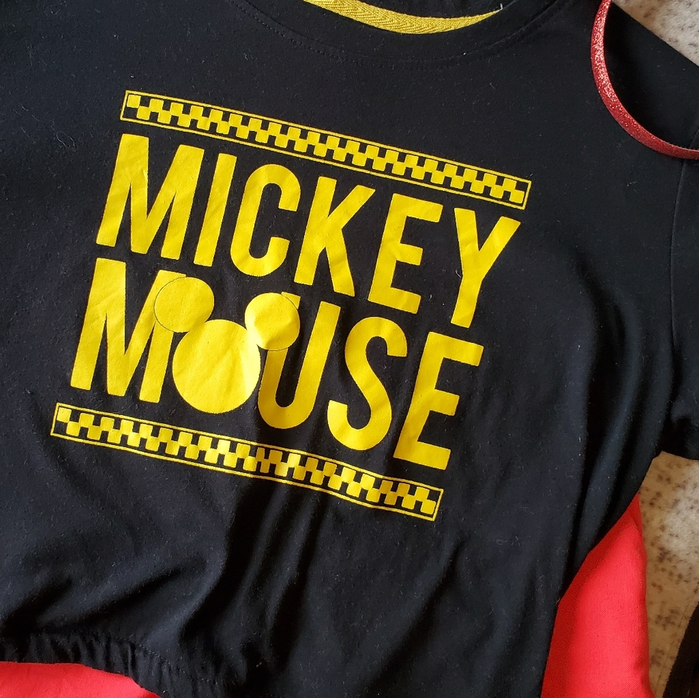 Mickey Mouse Cropped T-shirt